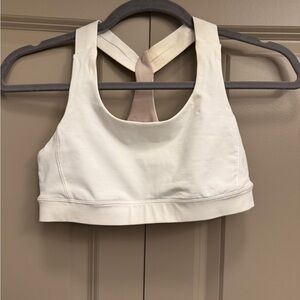 Lululemon Women's Cream Sports Bra